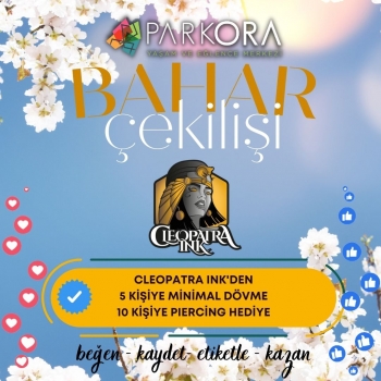  PARKORA'DA BAHAR ÇEKİLİŞLERİ BAŞLADI!